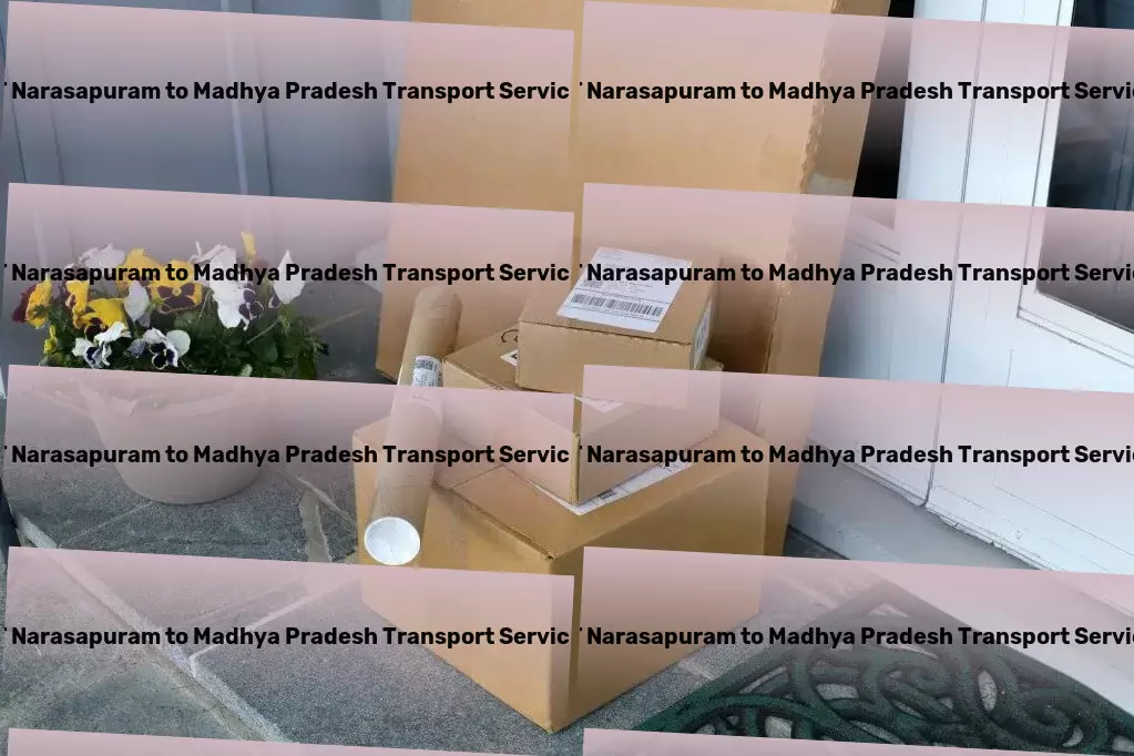 T Narasapuram to Madhya Pradesh Luggage Courier Full-scale cargo operations