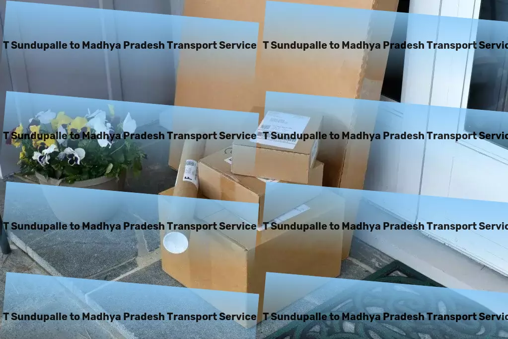 T Sundupalle to Madhya Pradesh Courier And Parcel High-speed freight logistics