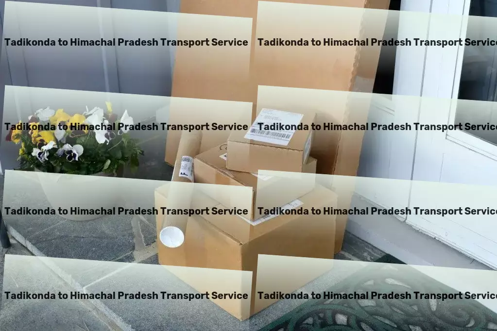 Tadikonda to Himachal Pradesh Packers And Movers Transporter service network