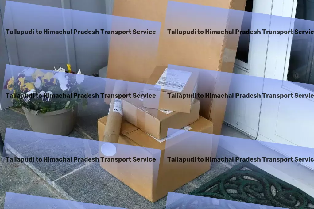 Tallapudi to Himachal Pradesh Cargo Express goods shipment solutions