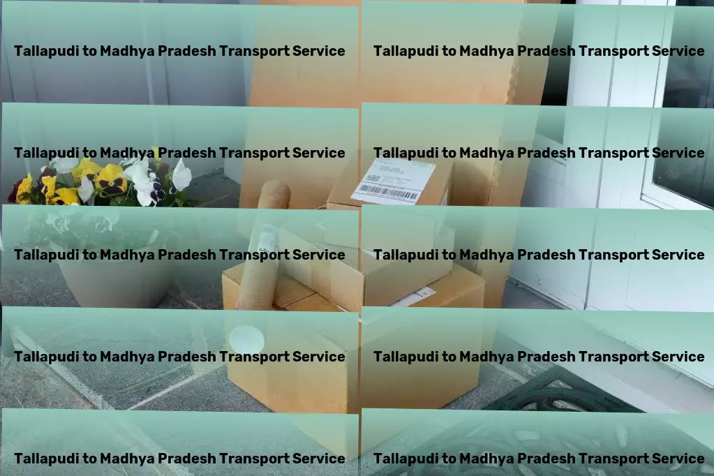 Tallapudi to Madhya Pradesh Courier And Parcel Quick goods logistics